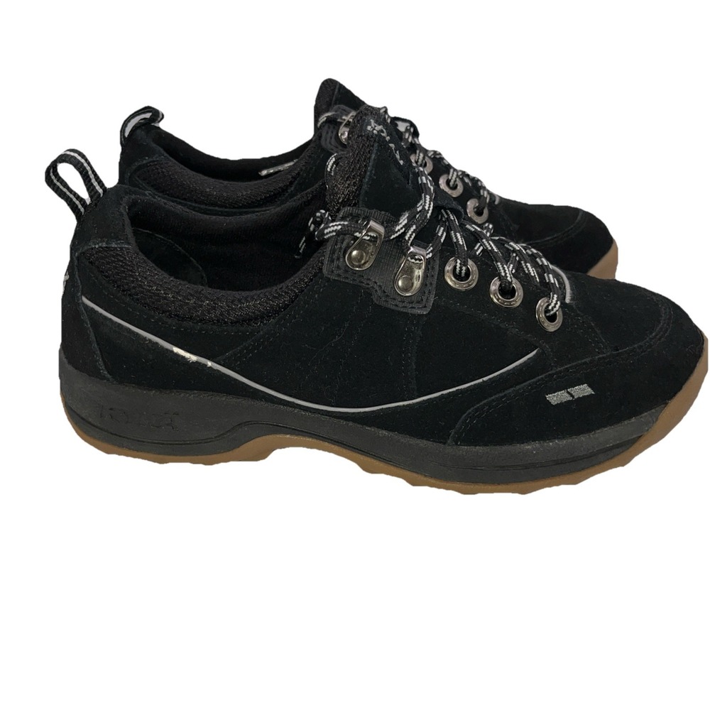 RYKA Womens Terrain Hiking Lace Up, Black Suede‎ Shoes Women's 8.5 W